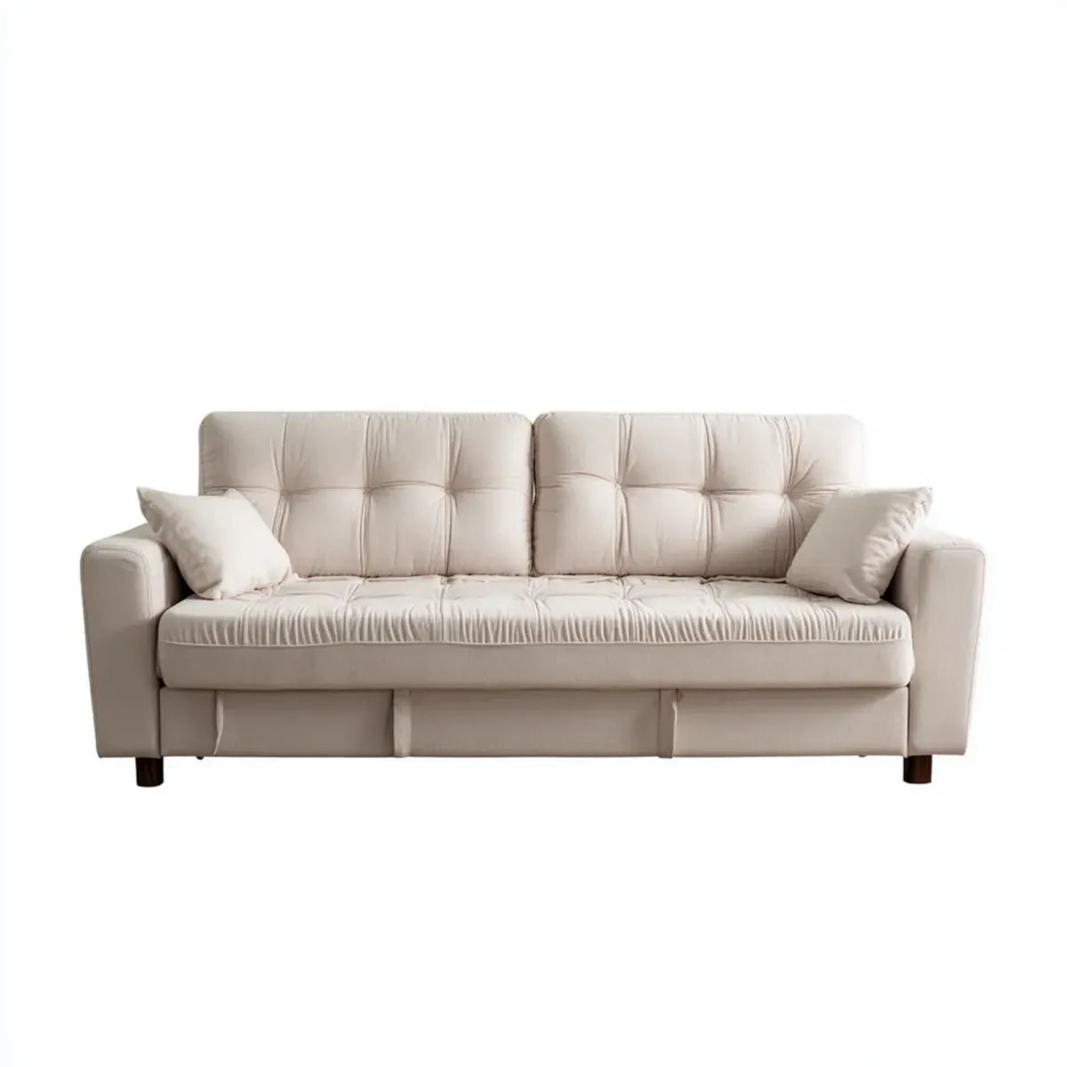 Sofa, 3- fotela w prostokątnej, syntetycznej skórze PU 220 x 92 x 88 cm